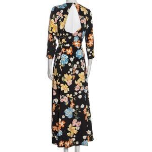 SEA NEW YORK Silk Long Dress with open back